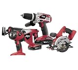 Factory-Reconditioned Skil 18V Cordless Lithium-Ion 4-Tool Combo Kit 2895LI-20