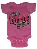 "Im The Little Sister" Baby/Infant/Newborn Short Sleeve Bodysuit Creeper