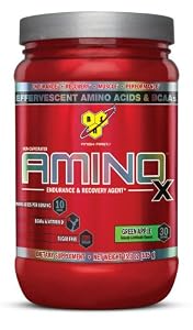 BSN AMINO X - Green Apple, 15.3 oz (30 Servings)