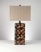 HELKI BROWN TABLE LAMP (2/CTN) by Ashley Furniture