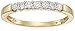 Amazon Collection 14k White Gold Channel-Set Diamond Hoop Earrings