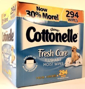 Cottonelle Fresh Care Flushable Moist Wipes - 294 ct.