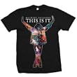 This Is It Silhouette Collage Black (T�V���c) (Size