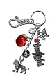 Twilight "Lion and Lamb" Keyring/ Bagclip