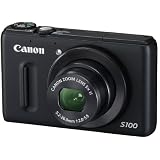 Canon デジタルカメラ PowerShot S100 ブラック PSS100(BK) 1210万画素 広角24mm 光学5倍ズーム 3.0型TFT液晶カラーモニター