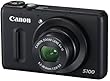 Canon&nbsp;�f�W�^���J����&nbsp;PowerShot&nbsp;S100&nbsp;�u���b�N&nbsp;PSS100(BK)&nbsp;1210����f&nbsp;�L�p24mm&nbsp;���w5�{�Y�[��&nbsp;3.0�^TFT�t���J���[���j�^�[