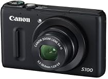 Canon デジタルカメラ PowerShot S100 ブラック PSS100(BK) 1210万画素 広角24mm 光学5倍ズーム 3.0型TFT液晶カラーモニター