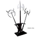 Medieval Axe and Spear Display Floor Stand for Three