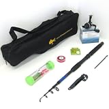 FTD Kids Complete Fishing Set - Rod / Reel / Tackle / Bag - Ideal Starter Holiday Pack