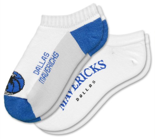 NBA Dallas Mavericks Mens Socks, 2-Pack, Ankle Socks