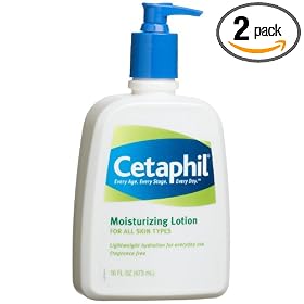 Cetaphil Fragrance Free Moisturizing Lotion, 16-Ounce Bottles (Pack of 2)