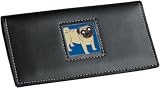 Fawn Pug Check Book Cover