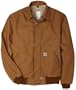Carhartt Mens Big All Season Bomber Jacket, Brown, 4XL/Regular