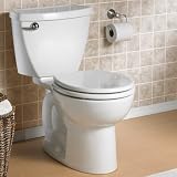 American Standard 2384.012.178 Cadet 3 Round Front Toilet 12 Rough, Black