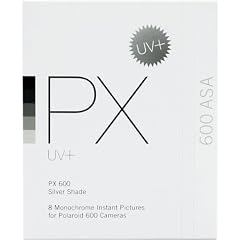 Impossible PX 600 Silver Shade UV+ monochrome Filme (8 Aufnahmen f�r 600er Kameras)