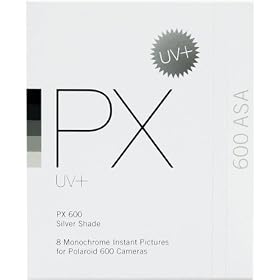 Impossible PX 600 Silver Shade UV+ Film for Polaroid