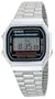 Casio Men's A168W-1 Electro Luminescence Digital Bracelet Watch
