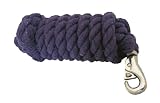 10 ft Cotton Lead Rope Bolt Snap Purple