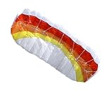 picture of Brookite Sky Cheetah Power Kite - Red/Orange/Yellow/White, 230 X 81 cm