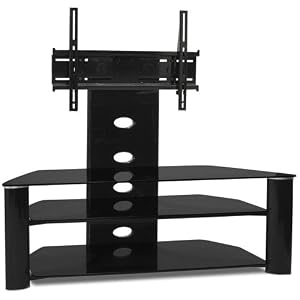 Wide Mountable Flat Panel HDtv Stand by
