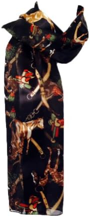 Horses Equestrian Kentucky Derby Scarf One Size