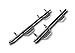 N-Fab F9984RC-4 Gloss Black Nerf Step; Bed Access Ford F250 / F350 Super Duty Regular Cab 8
