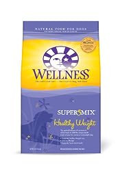 Wellness Super5Mix Healthy Weight Recipe Dog Food, 26-Pound Bag