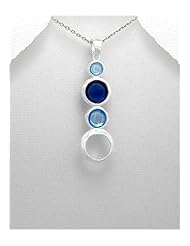 CZ Pendant Necklace In 92.5 Sterling Silver