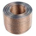 25m Quality 2 x 2.5mm Loud Speaker Cable - Multi-Strand 432 25 Amp (2x 216 Strand) by electrosmart� - Outside Dimensions of Cable: 7.5mm x 3.6mm