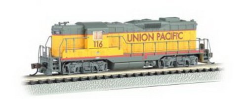 Bachmann Industries EMD GP7 Diesel Locomotive UNION PACIFIC 116 (with Dynamic Brakes) N Scale - DCC on Board