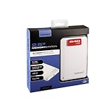 Intenso Memory Station 640GB externe Festplatte (6,4 cm (2,5 Zoll), USB-Y Anschluss) weiß