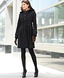 Via Spiga Hooded Wool Coat