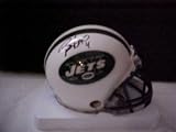 Brett Favre Hand Signed Autographed New York Jets Riddell Football Mini Helmet