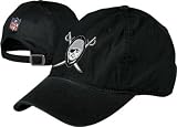 Oakland Raiders Black 1-Stripe Knit Beanie