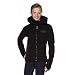 PFIFF Damenfleecejacke mit Kapuze Taupo