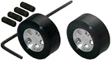Scalextric C8411 1:32 Scale Classic Hubs and Silicon Tyres Accessory (Pack of 2)