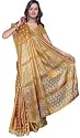 Bollywood Sari Kleid Caramel CA109