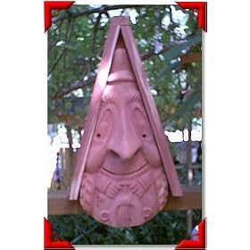 Gnome Birdhouse - Farmer by Woodside Gardens