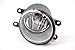 PCP Fog Lights with Mounting Brackets for 2010 Toyota Corolla