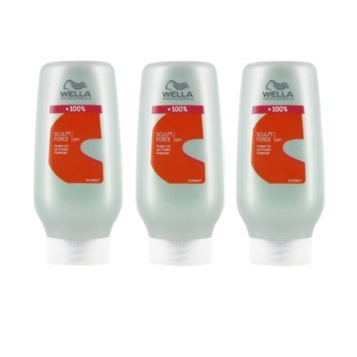 3 x Wella High Hair Sculpt Force Flubber XXL 250 ml