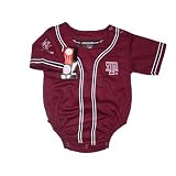 Texas A&M University Aggies NCAA Baseball Infant/baby Onesie Jersey 12-18 months