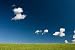 Minimalistic Summer Landscape - 24"W x 16"H - Peel and Stick Wall Decal by Wallmonkeys