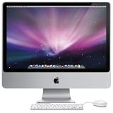 Apple iMac MB418D/A 61 cm (24 Zoll) Desktop-PC (Intel Core 2 Duo 2,6GHz, 4GB RAM, 640GB HDD, Nvidia GeForce 9400M, DVD+- DL RW, Mac OS X)von "Apple"