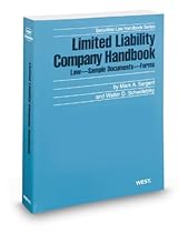 Limited Liability Company Handbook, 2012-2013 ed. (Securities Law Handbook Series)