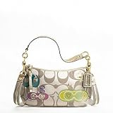 Coach ★コーチ シグネチャ− ストライプ斜めがけ ミニバッグ/並行輸入品/F17589 コーチ ミニバッグ