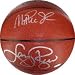 Larry Bird and Magic Johnson Dual Signed I/O Basketball