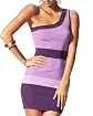One Shoulder Gradient Banded Dress Product Image