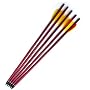 6 Aluminum Metal Arrows 16" Long Brand New Crossbow Arrows