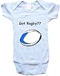 GOT RUGBY - BigBoyMusic Baby Designs - White, Blue or Pink Onesie / Baby T-shirt