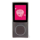 Microsoft Zune 4GB 8GB 2nd Generation Accessory Kit - Clear Silicone Skin Case + Adjustable Sports Armband + Premium Reusable LCD Screen Protector with Lint Cleaning Cloth By Ikross